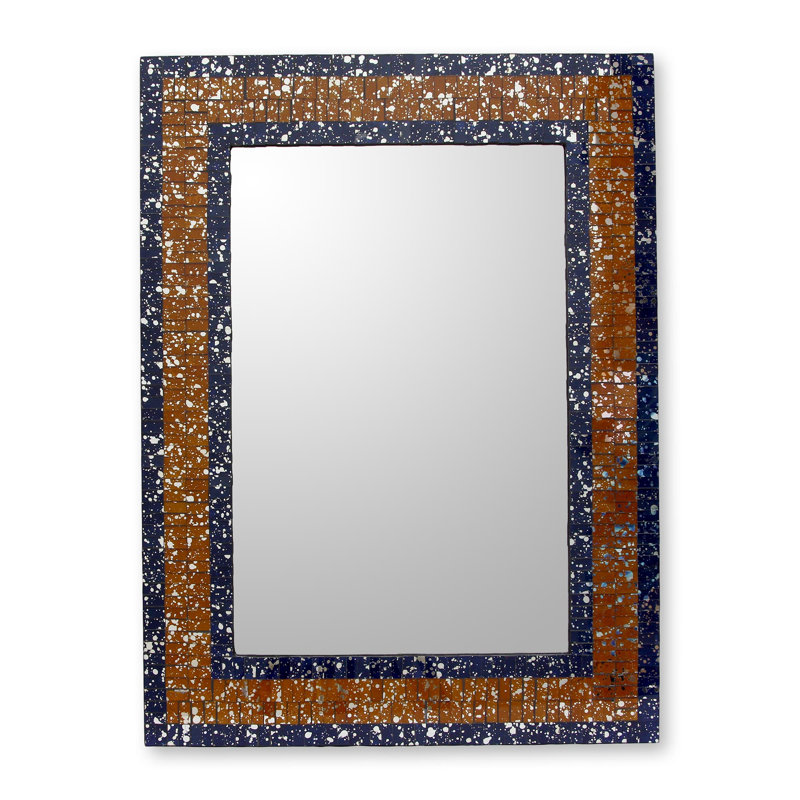 Miroir décoratif mosaïque en verre starlight Hydesdale