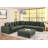 Bonsell Corduroy L-Shaped Sectional-871524234