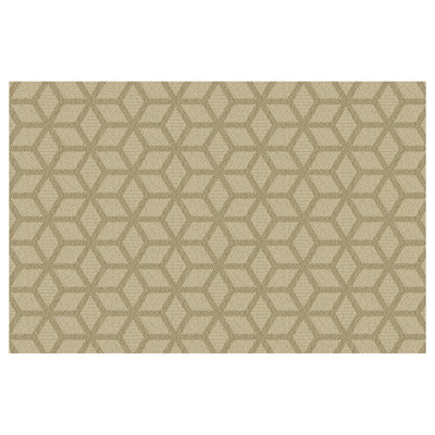 Tapis de cuisine à profil bas Un-Rug Cubics Rube par Matterly