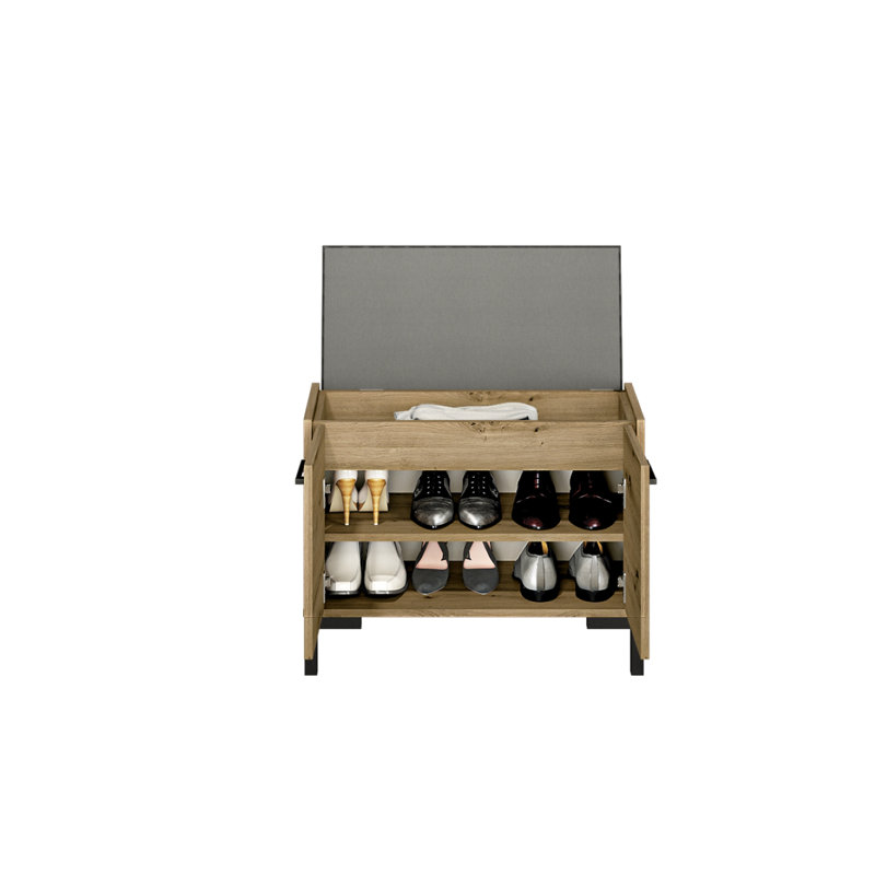 Hansell 6 Pair Shoe Storage Cabinet
