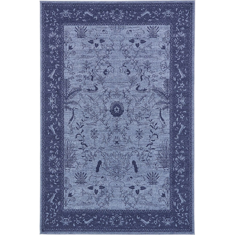 Amika Oriental Indoor Rug, Rectangle 6' x 9'