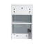 Meuble-lavabo 36 po avec lavabo, 2 portes à fermeture en douceur et 1 armoire latérale, conception à fixation flottante, contreplaqué
