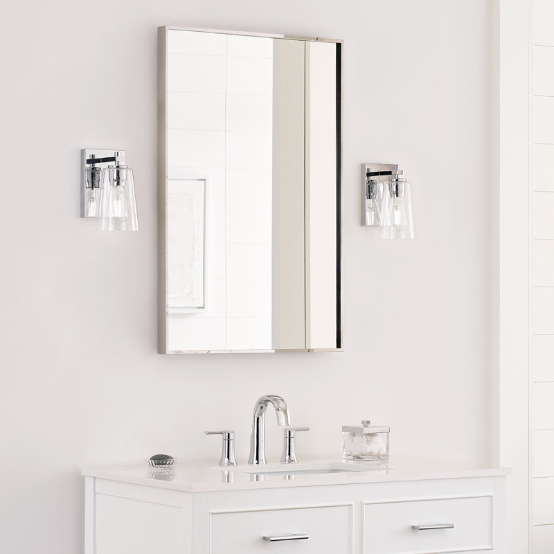Mercer 1 - Light Armed Sconce, Satin Nickel