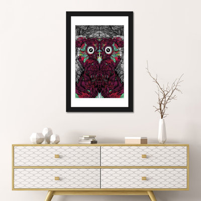 «Owl You Need Is Love» par Danny Ivan - reproduction d'art sur toile tendue