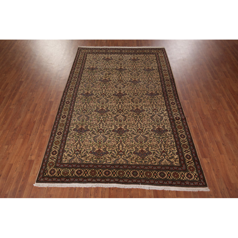 All-Over Floral Anatolian Turkish Area Rug 7x10