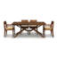Exeter 48" Fixed Solid Wood Dining Table-81263423-81263428