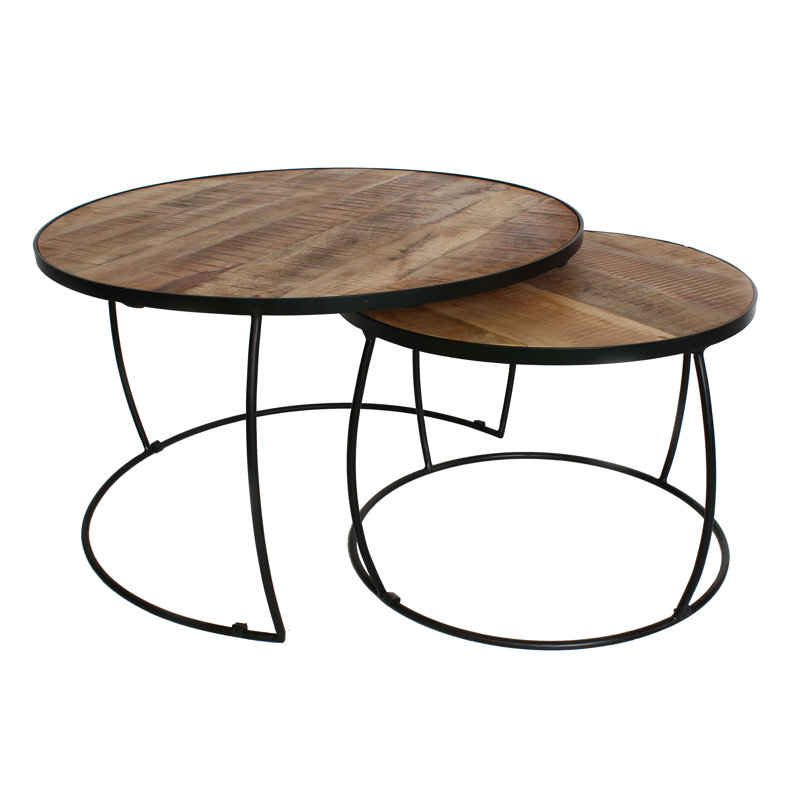Knobel Frame Nesting Tables