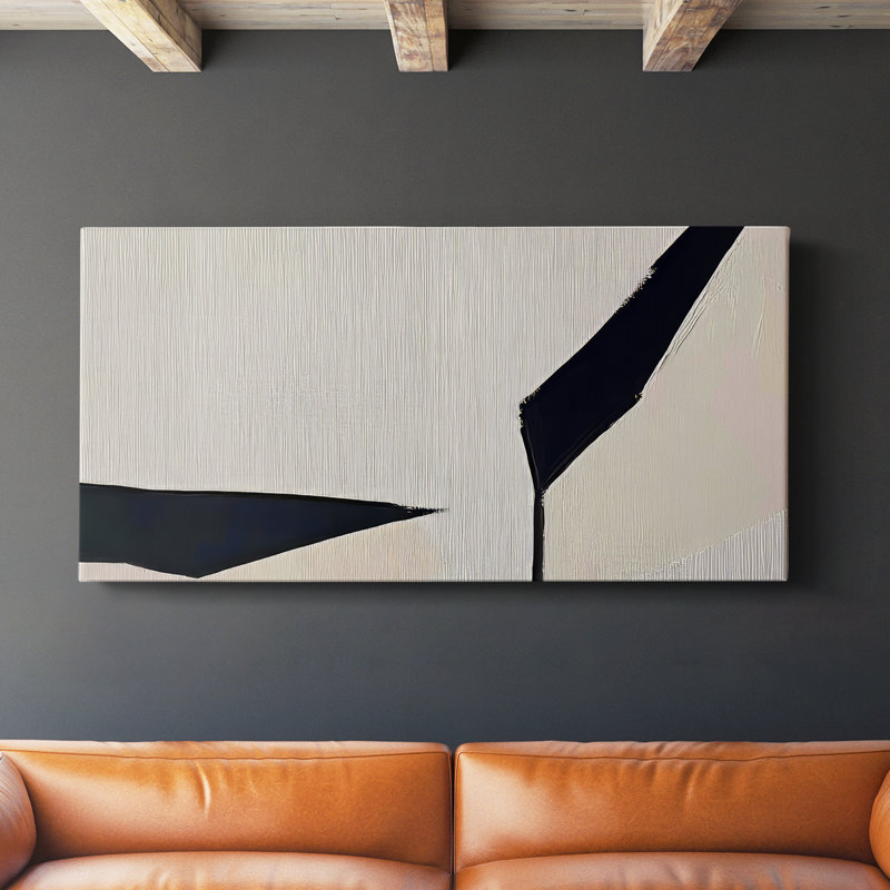 Abstract Series 7 # XXXVII-Gallery, toile tendue, H 16 po x l 32 po
