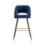 Tabouret de bar en velours Loganville-1871528027