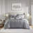 Royce Ivory Jacquard Geometric 10-Piece Queen Comforter Set-111626567-111626565