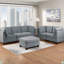 Chaise sans accoudoirs en tissu 1pc-1063109069