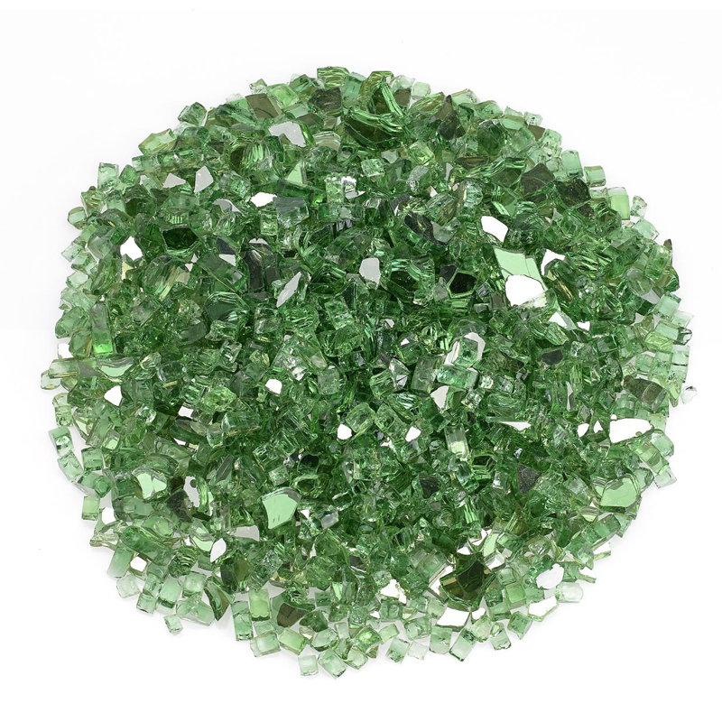 Bronze Crushed Glass Fire Pit Fuel, 12-inch