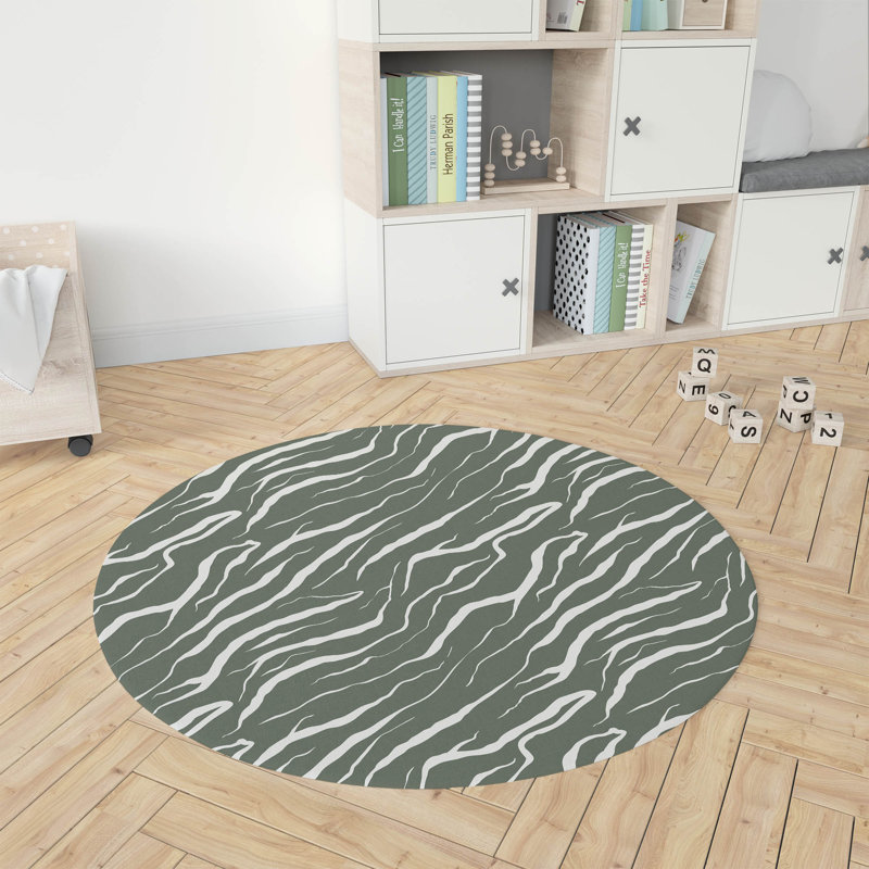 Tapis de jeu pour enfants Lush Cracks, Chimichurri / vert