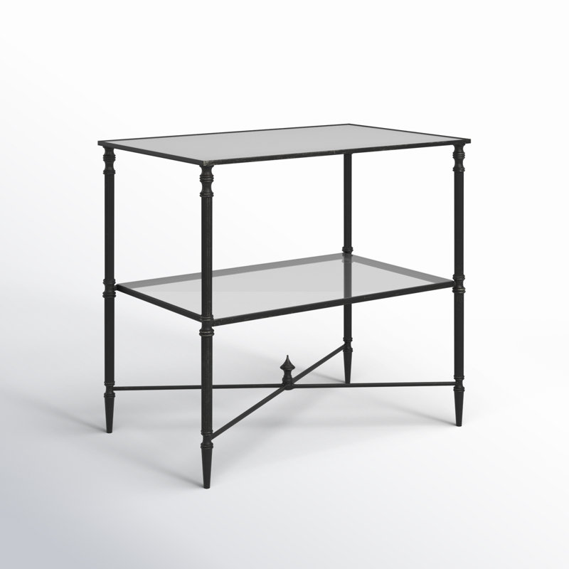 Allenhurst Glass End Table
