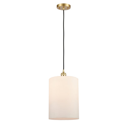 Luminaire suspendu cylindrique à 1 lumière Leilani