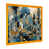 Impression dorée sur toile encadrée