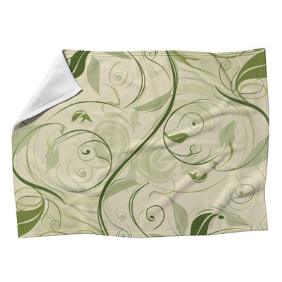  Floral Fleece Blanket