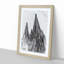 Cologne Cathedral Germany in Abstract - Picture Frame Graphic Art Print-55684756-55684757