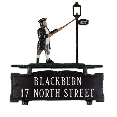 2-Line Mailbox Sign
