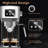 Geek Chef Espresso Machine With ESE POD Filter, Milk Frother, And Precise Controls For Perfect Home Brews