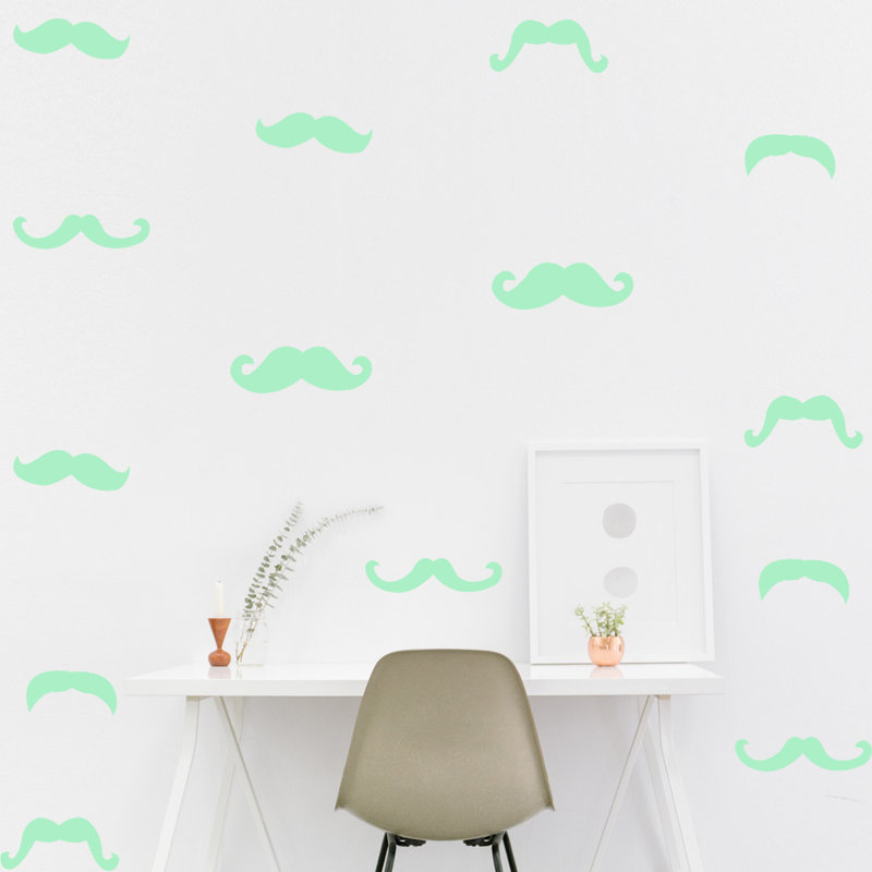 Abstract Non-Wall Damaging Wall Decal
