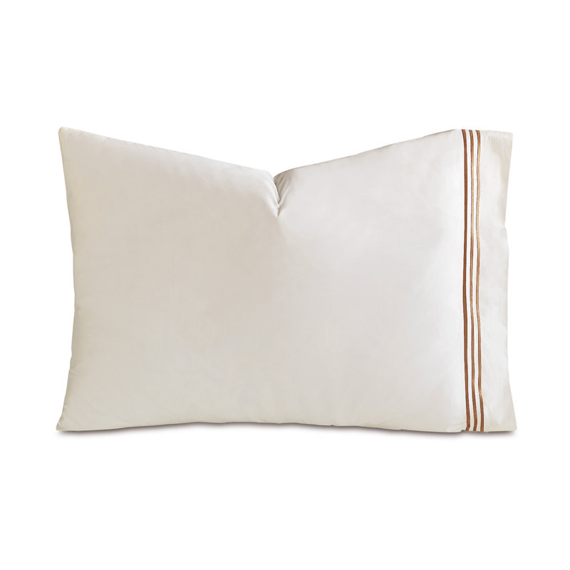 Tessa Pillowcase, Ivory/Antique, Queen Pillowcase