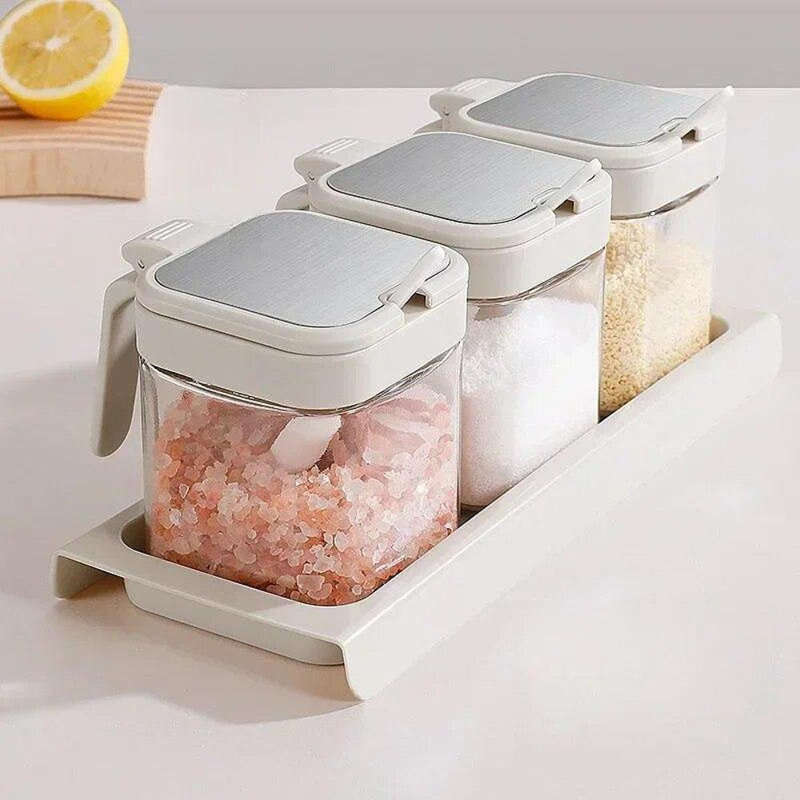 Spice Jar & Rack Set