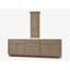 Ensemble de meuble-lavabo double 102 po avec comptoir Disar-118804339