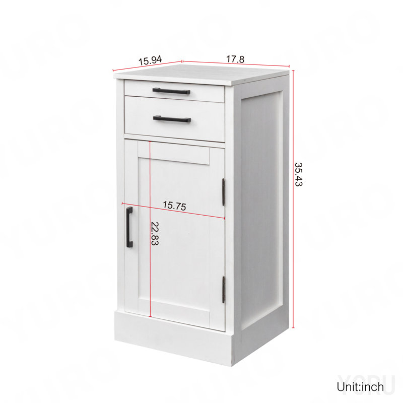 Buffet modulaire pour salle à manger - blanc
