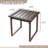 Square Wicker/Rattan Outdoor Side Table-1355186186-1352650614