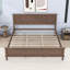 Lit plateforme en bois avec tête de lit et lattes-991636085-991636043
