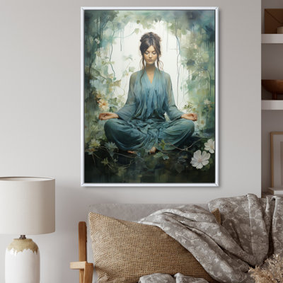 " Teal Yoga Inner Serenity "