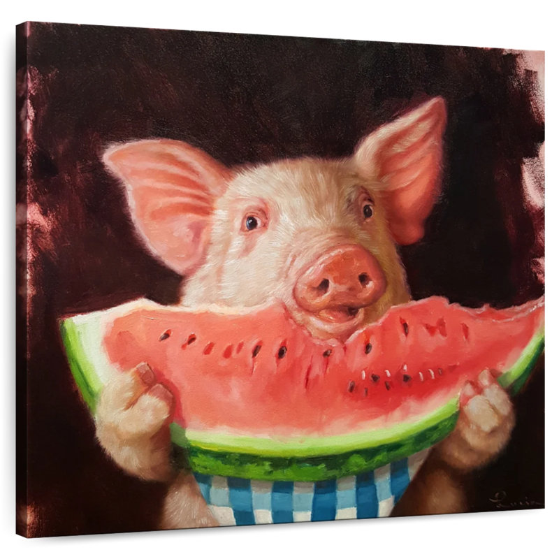 Ketti Pig Out, 16'' H x 16'' W