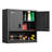 Metal Wall Cabinet, 30W x 12.01D x 30H Inch, Steel Floating Hanging Storage Cabinet with Locking Doors and Adjustable Shelf for Garage, Basement, Kitchen, Warehouse Assembly Required, Black