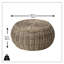 Pouf Von Wicker Grey