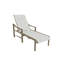 Kenzo Outdoor Metal Chaise Lounge-18384288-18384287