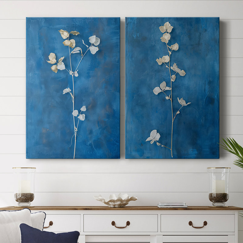 Toile tendue FLORAL Series Lxx Premium Gallery - Prêt à être accroché