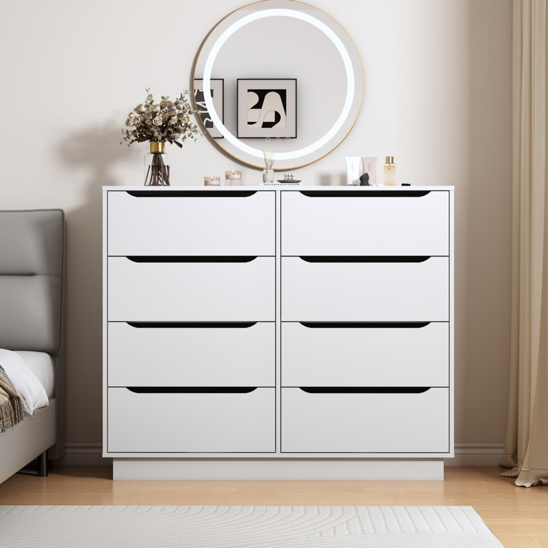 Commode 8 tiroirs l 47,2 po Scarlett