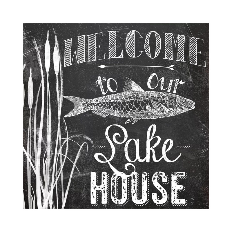 Lake House I by Color Bakery - Wrapped Canvas Print, 45.72 cm H x 45.72 cm W x 1.91 cm D