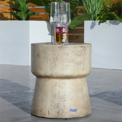 Clian Mineral Powder Side Table