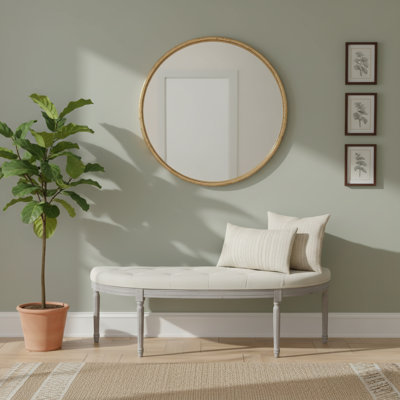Mcburney Polyester Upholstered Bench