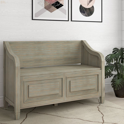 Banc de rangement pour hall d'entrée