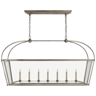 Chapman & Myers Riverside Large Linear Pendant