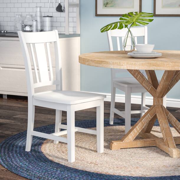 Red Barrel Studio® Julio Round Solid Wood Dining Table & Reviews | Wayfair