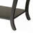 Black 2-Shelf End Table – Cabriole Legs