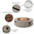 Borgia Concrete Propane Fire Pit Table-1245473925