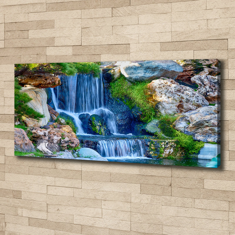 Waterfall - No Frame Print on Canvas