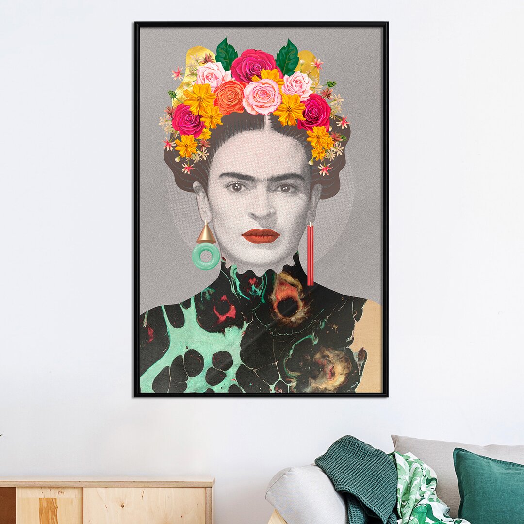 Gerahmter Grafikdruck Charismatic Frida