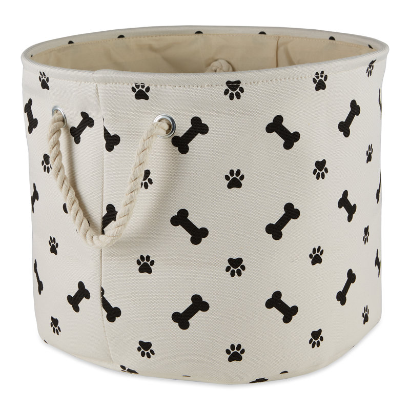 Tucker Murphy Pet™ Fabric Decorative Bin, Black
