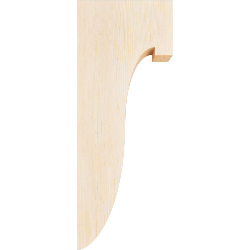 Del Monte Corbel, H 26 po x l 3,5 po x P 10 po, Sapin de Douglas, Lisse